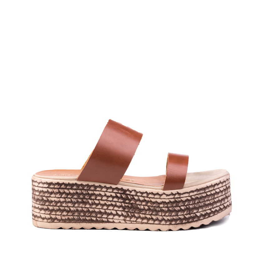 Flatforms κάμελ δεματίνη με φάσες ΚΑΜΕΛ