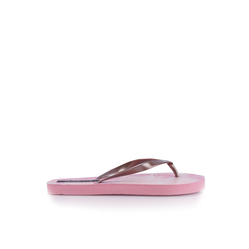 Σαγιονάρες θαλάσσης ροζ με κοχύλια ΡΟΖ