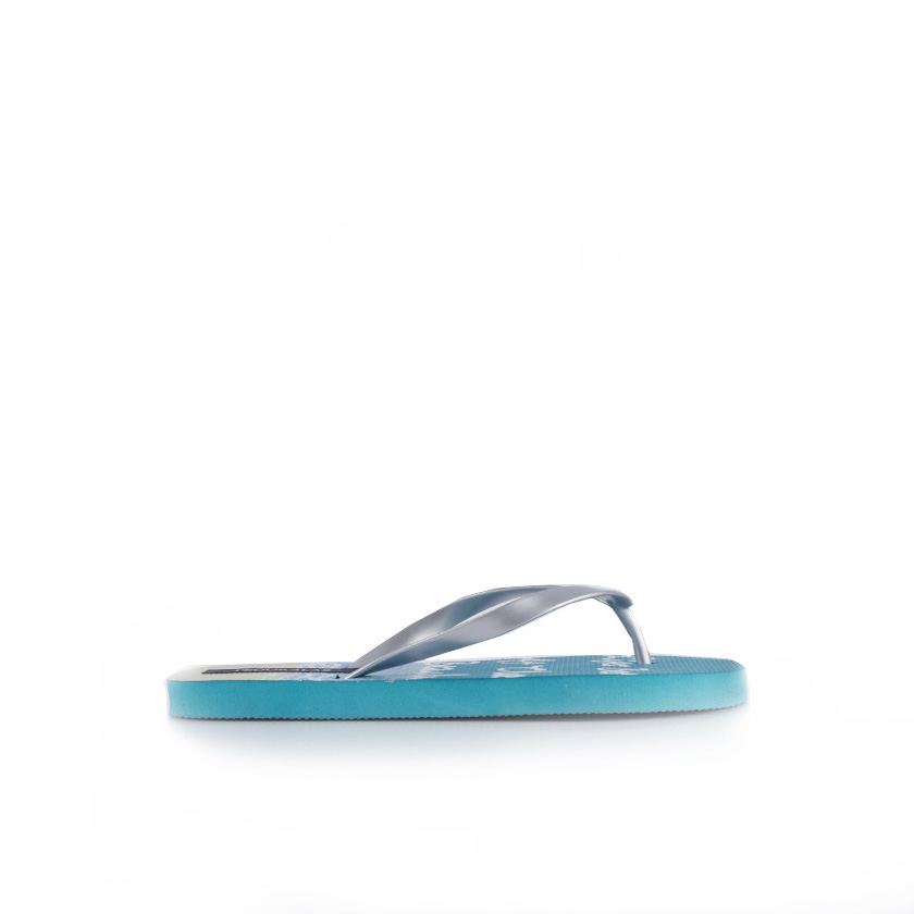 Σαγιονάρες θαλάσσης μπλε με ασημί λουράκια ΜΠΛΕ