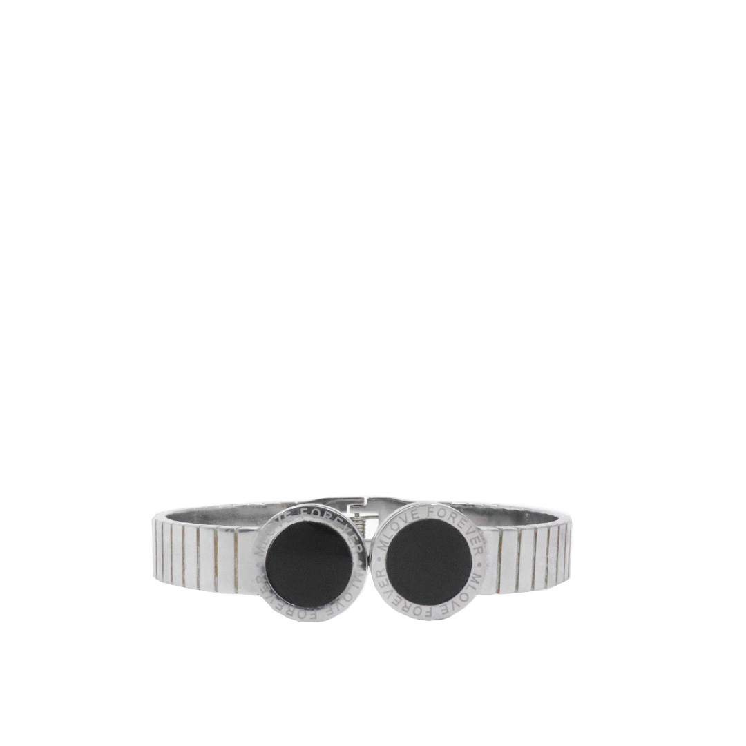 Βραχιόλι χειροπέδα ασημί ΑΣΗΜΙ