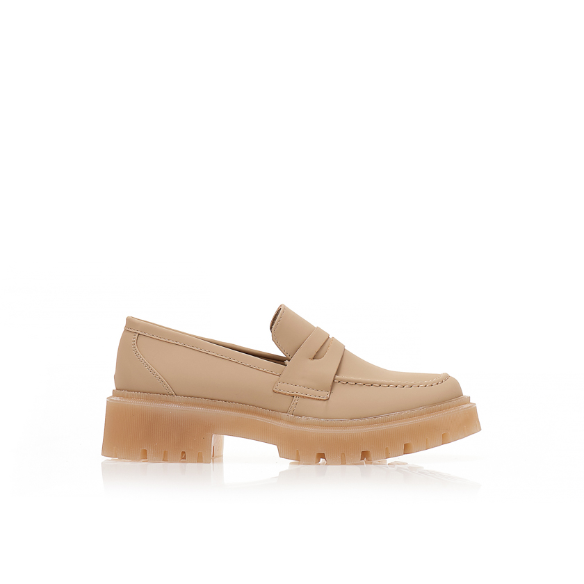 Oxfords πούρο δερματίνη με σχέδιο μπροστά ΠΟΥΡΟ