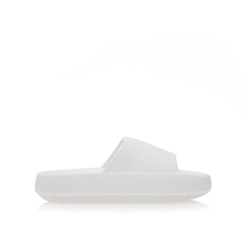 Παντόφλες λευκές λάστιχο ΛΕΥΚΟ