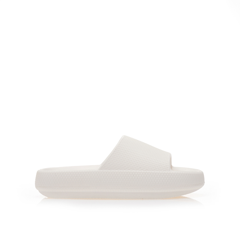 Παντόφλες μπεζ λάστιχο ΜΠΕΖ