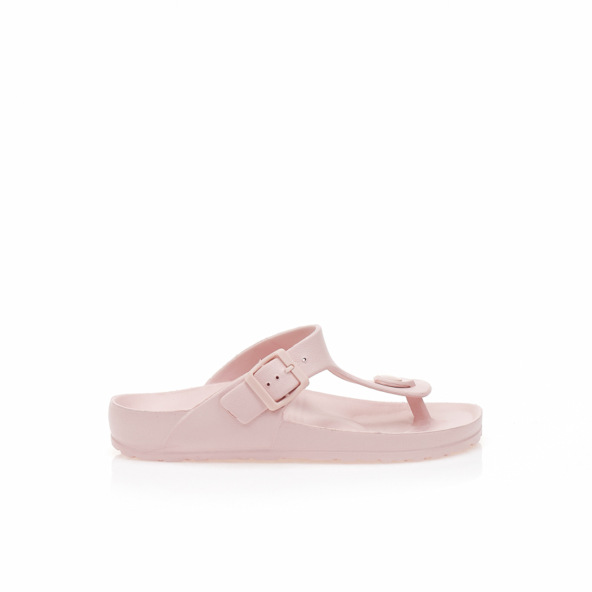 Tsoukalas Σαγιονάρες ροζ λάστιχο με ρυθμιζόμενο λουράκι ΡΟΖ