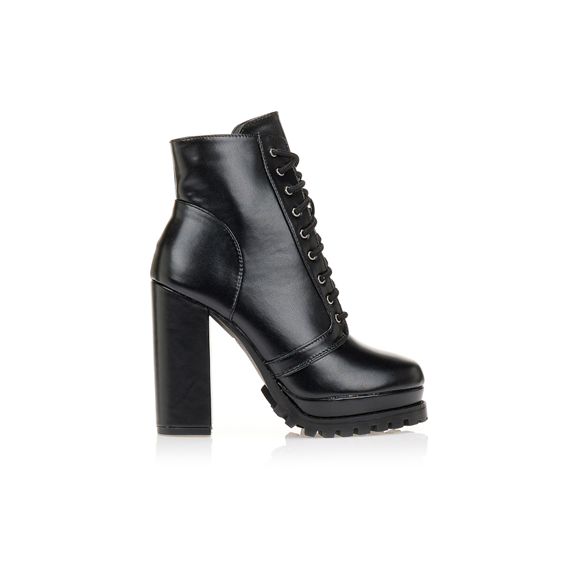 Αβρυλάκια με ψηλό τακούνι ΜΑΥΡΟ