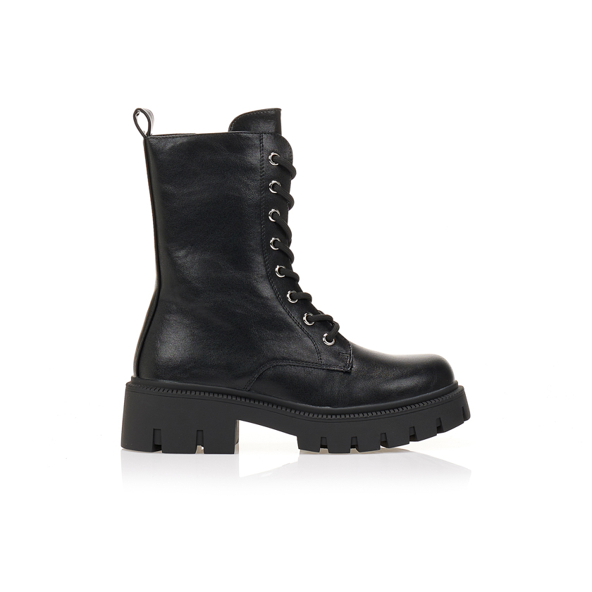 Αρβυλάκια με χοντρή σόλα ΜΑΥΡΟ