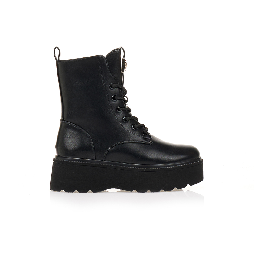 Αρβυλάκια με δίπατη πλατφόρμα ΜΑΥΡΟ