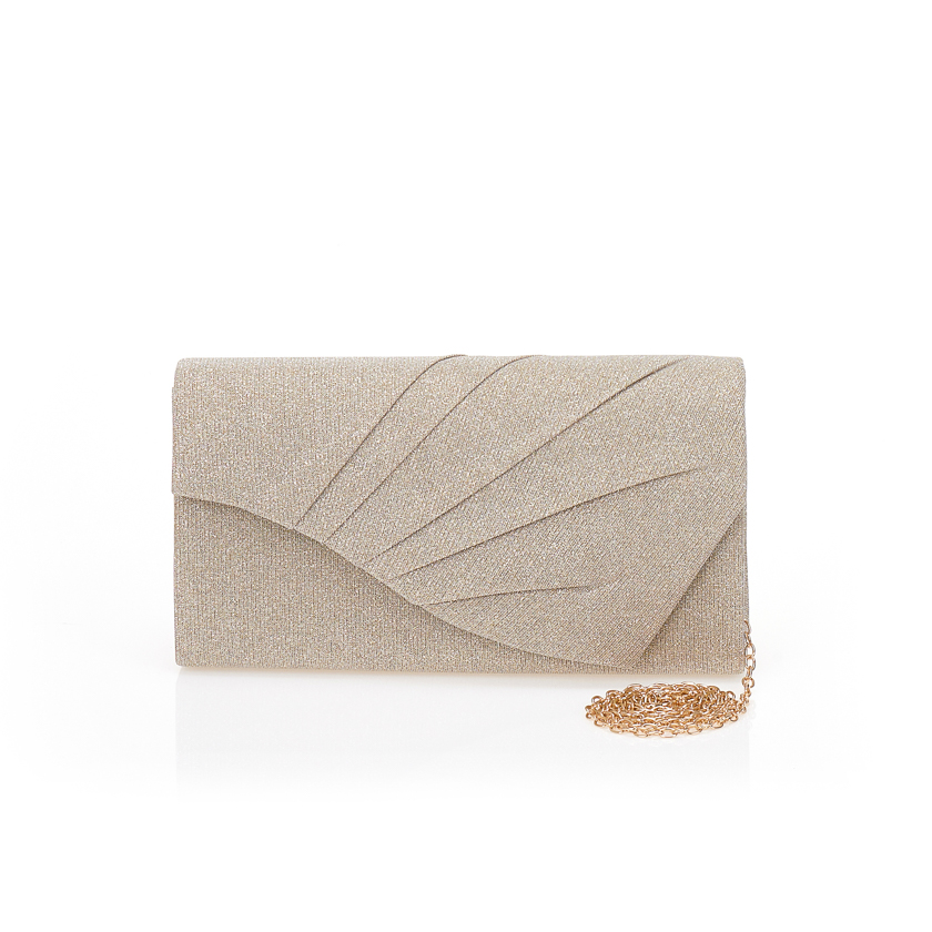 Τσάντα φάκελος χρυσή λούρεξ ΧΡΥΣΟ