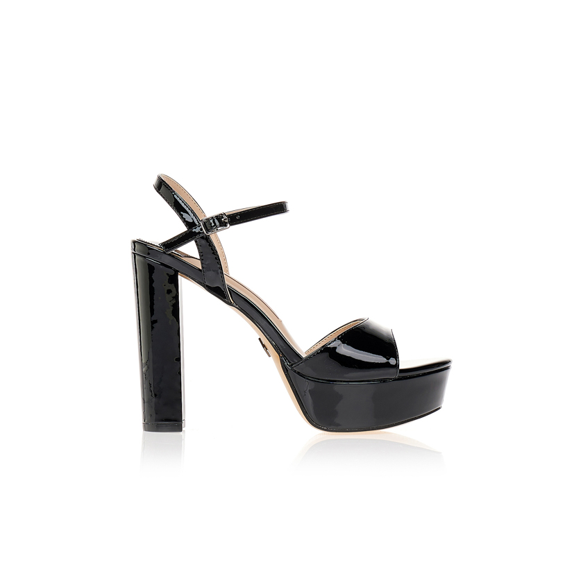 Πέδιλα TSOUKALAS μαύρα με φιάπα ΜΑΥΡΟ