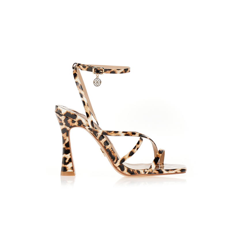 Πέδιλα TSOUKALAS με λουράκια στον αστράγαλο ΛΕΟΠΑΡ