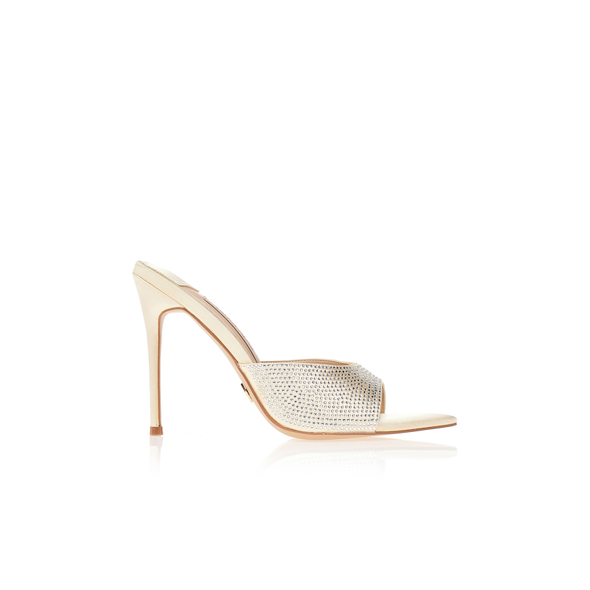 Mules TSOUKALAS με ανοιχτή μύτη ΜΠΕΖ