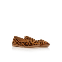 Μπαλαρίνες animal print σουέτ