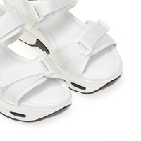 Flatforms λευκά δερματίνη με σκρατς