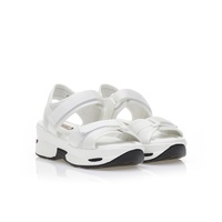 Flatforms λευκά δερματίνη με σκρατς