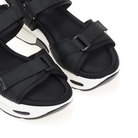 Flatforms μαύρα δερματίνη με σκρατς