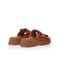 Flatforms κάμελ δερματίνη με ρυθμιζόμενη φάσα